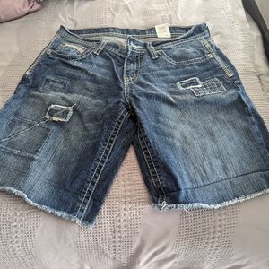 Lot of jeans shorts